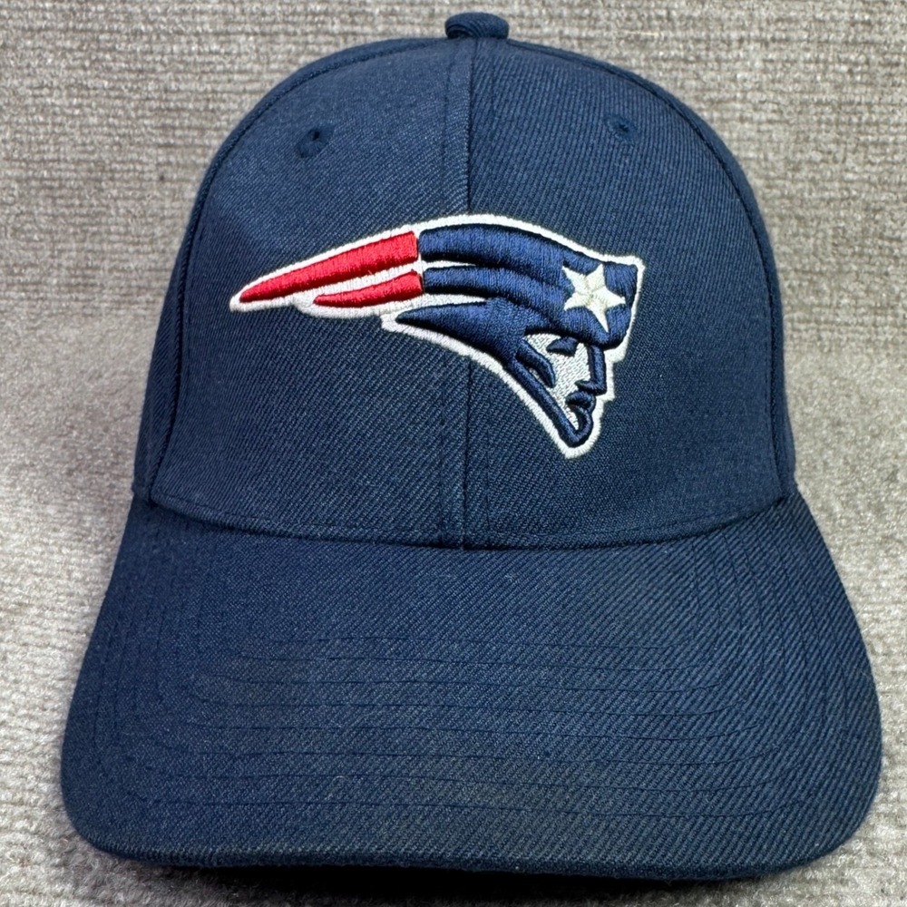 NFL Team Apparel‎ New England Patriots Hat Mens OSFA Blue AFC East Football